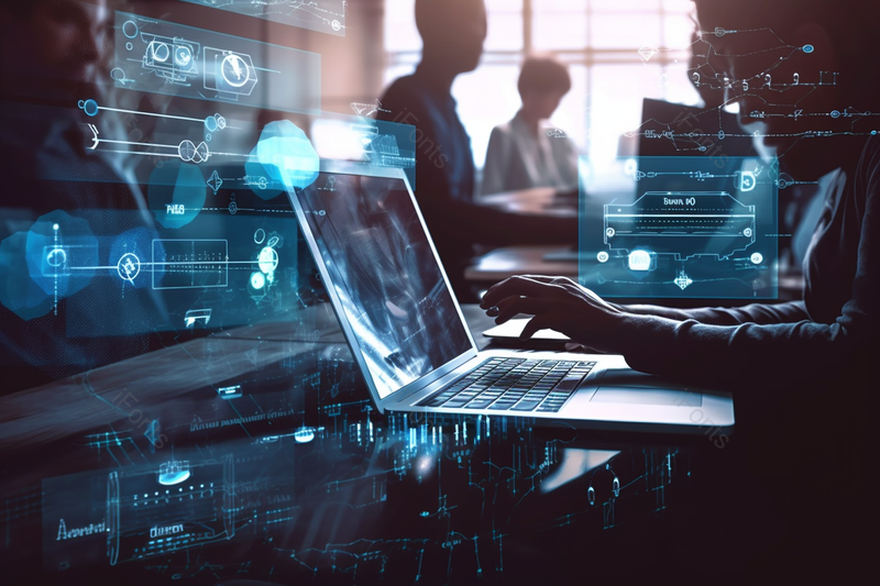 编码软件开发人员使用Scrum敏捷开发和代码,高清,摄影图,摄影图片,图片大全,摄影图免费下载